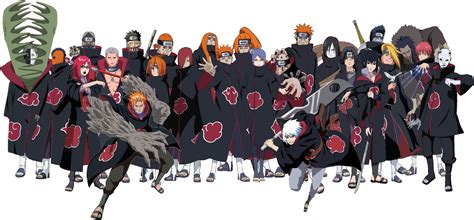 what are all akatsuki members in their clans